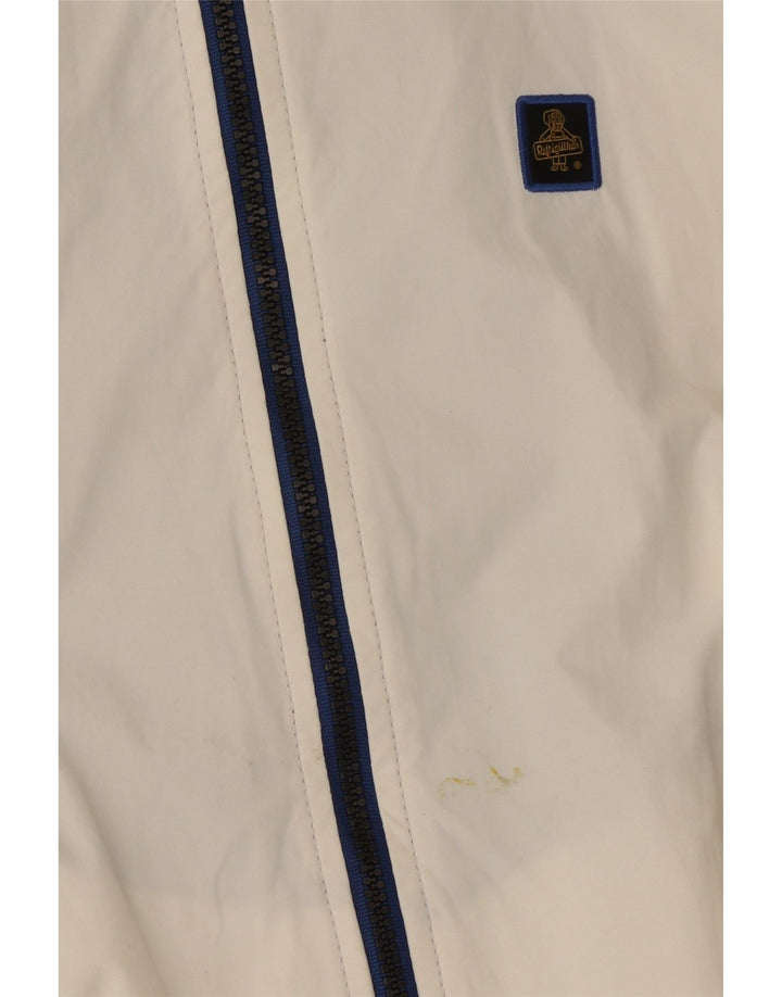 REFRIGIWEAR Bomberjakke til mænd UK 38 Medium White Colourblock Polyamid