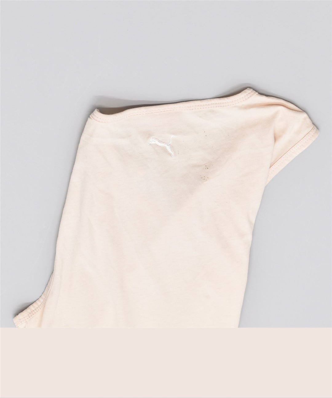 PUMA grafisk vest top til kvinder 10 Small off white bomuld