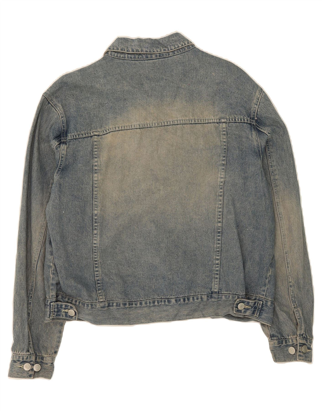 VINTAGE Mens Denim Jacket UK 42 XL Blue Cotton Vintage Vintage and Second-Hand Vintage from Messina Hembry 