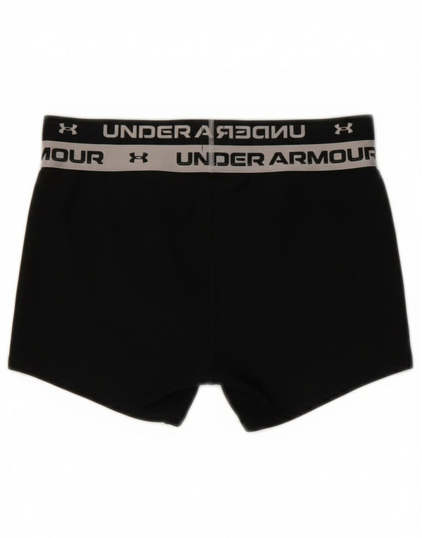 Under Armour piger grafiske sportsshorts 7-8 år Small Black Colourblock