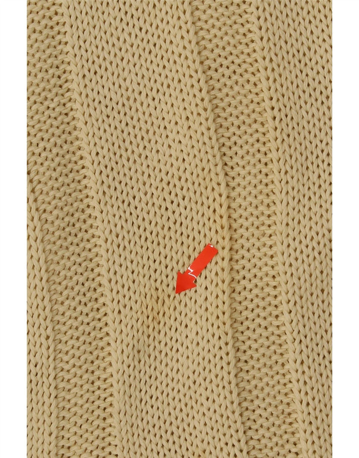 Henry Cottons Herre Boat Neck Jumper Sweater Stor Gul