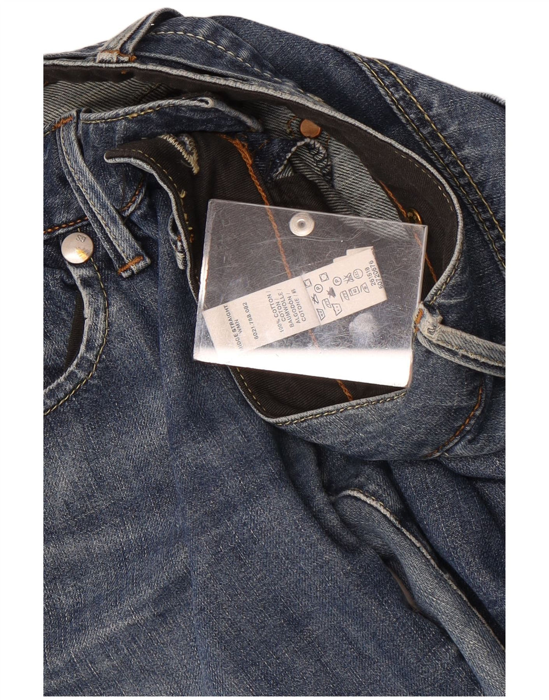 G-Star Dame Straight Jeans W28 L34 Blå Bomuld