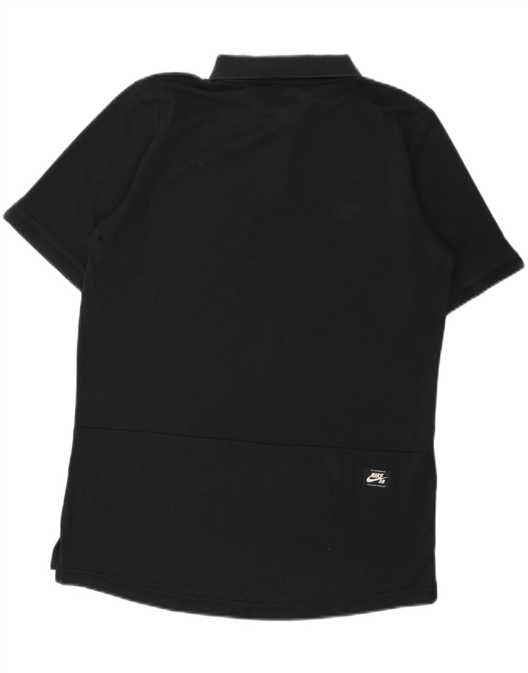 Nike Herre Dri Fit Polo Shirt Medium Sort Bomuld