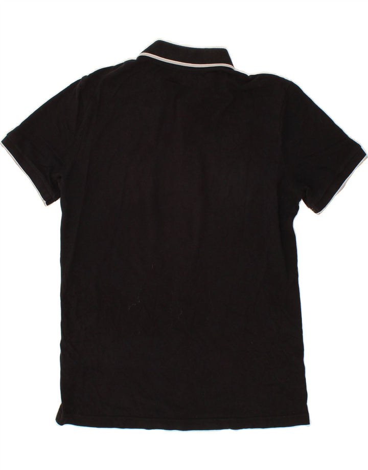 KAPPA Mens Polo Shirt Large Black Cotton Vintage Kappa and Second-Hand Kappa from Messina Hembry 