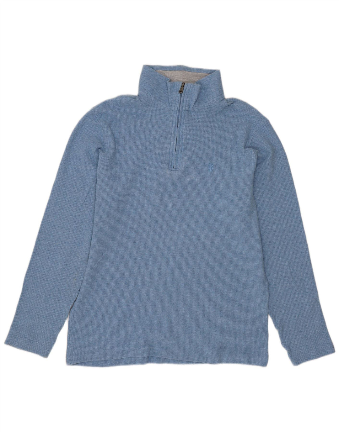 IZOD Sweatshirt med lynlås til kvinder UK 14 Medium Blue