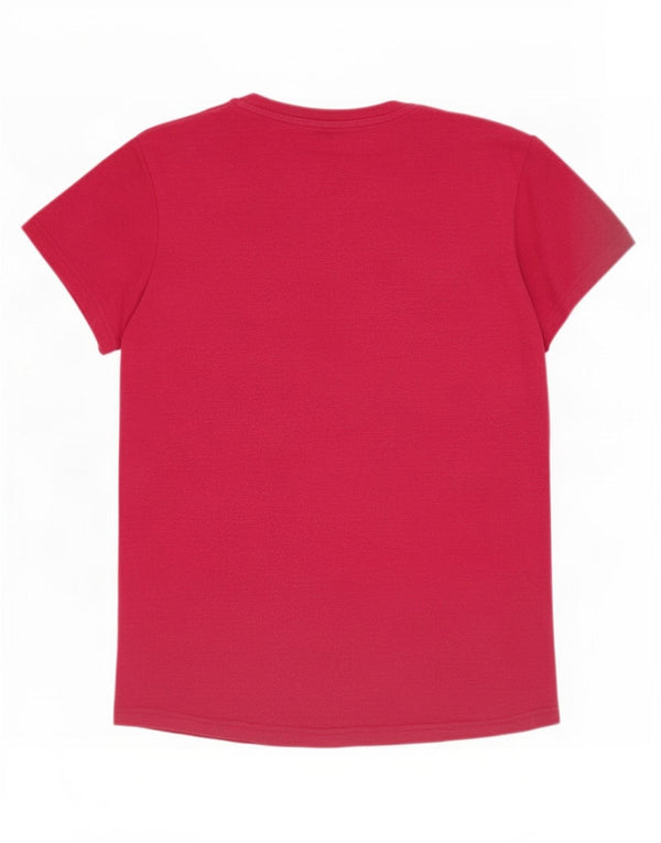 Mountain Warehouse Dame IsoCool Grafisk T-Shirt Top UK 16 Large Pink