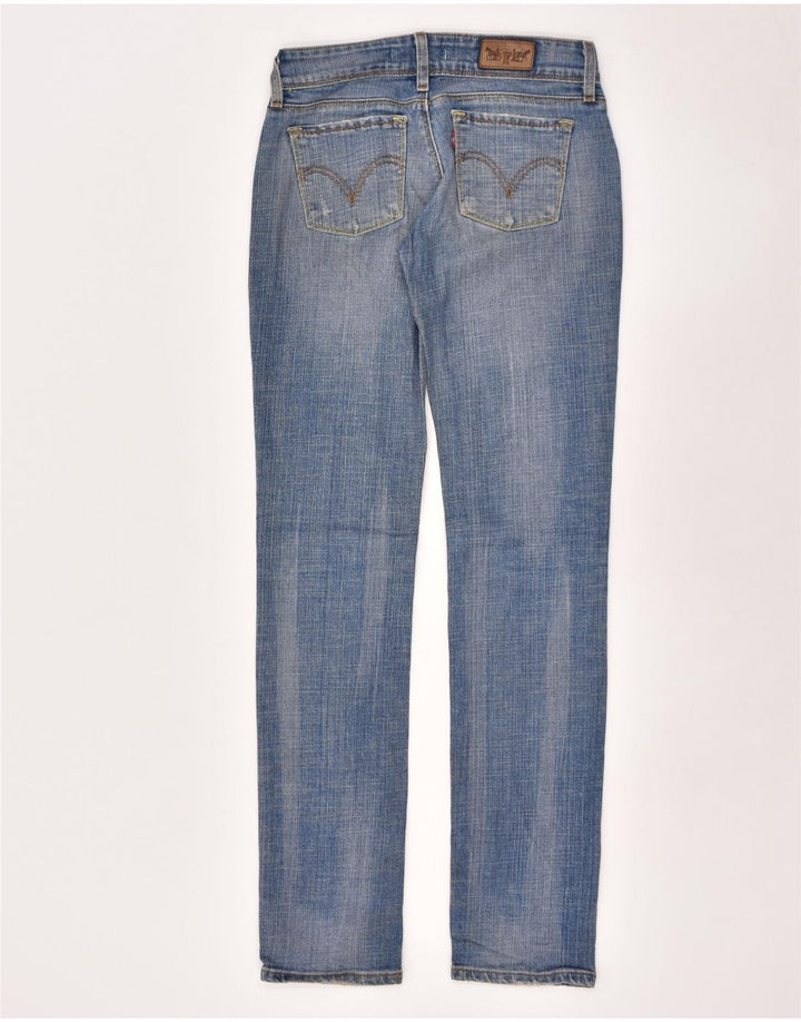 LEVI'S Womens 571 Slim Jeans W27 L34 Blue Cotton | Vintage Levi's | Thrift | Second-Hand Levi's | Used Clothing | Messina Hembry 
