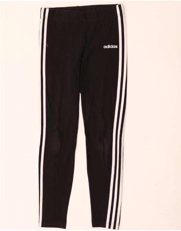 Adidas pigeleggings 13-14 år sort bomuld
