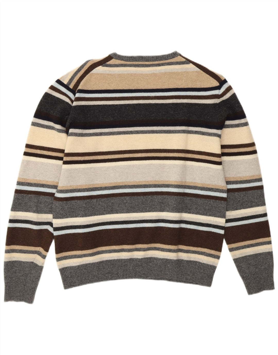 KAPPA Dame Jumper Sweater UK 16 Stor Flerfarvet Stribet