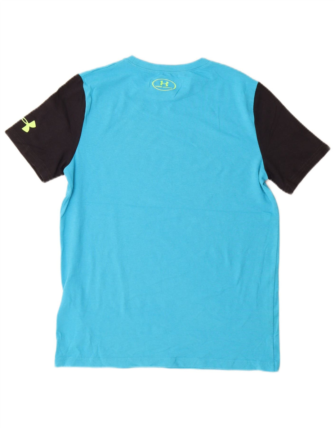 UNDER ARMOUR Drenge Heat Gear Grafisk T-shirt Top 11-12 år Stor Blå