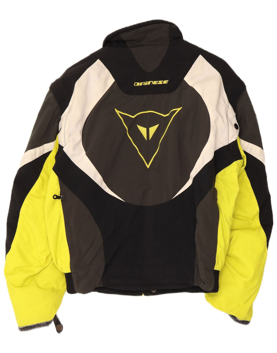 Dainese Herre Graphic Racer Jacket UK 38 Medium Black Colourblock
