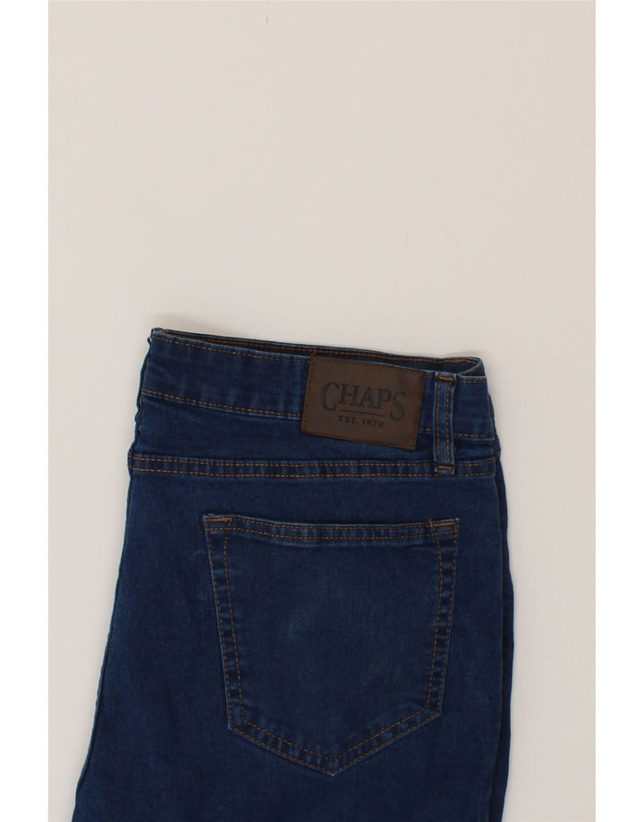 CHAPS Mens Slim Straight Jeans W36 L32 Blue Cotton Vintage Chaps and Second-Hand Chaps from Messina Hembry 