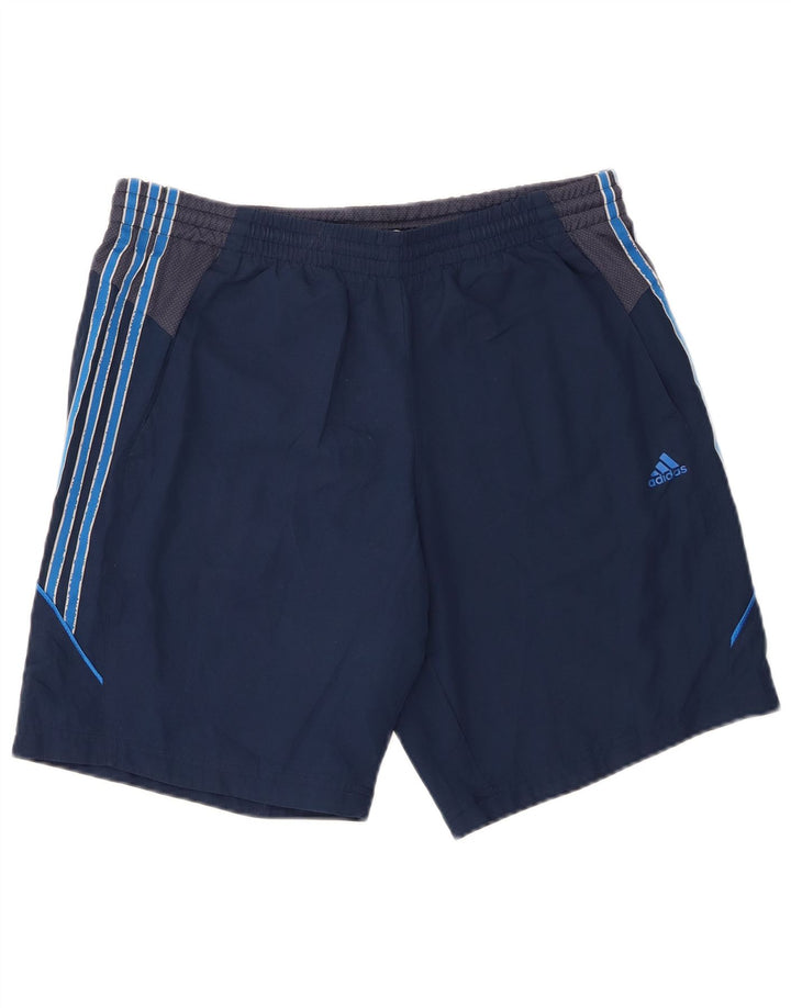 Adidas Herre Climalite Sportshorts Medium Navy Blue Polyester