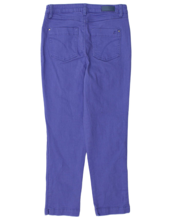 MONSOON Womens Hoile Cropped Jeans UK 8 Small W28 L25 Purple