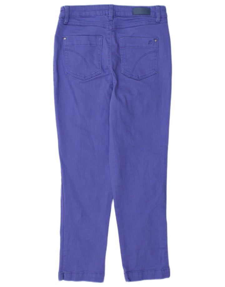 MONSOON Womens Hoile Cropped Jeans UK 8 Small W28 L25 Purple