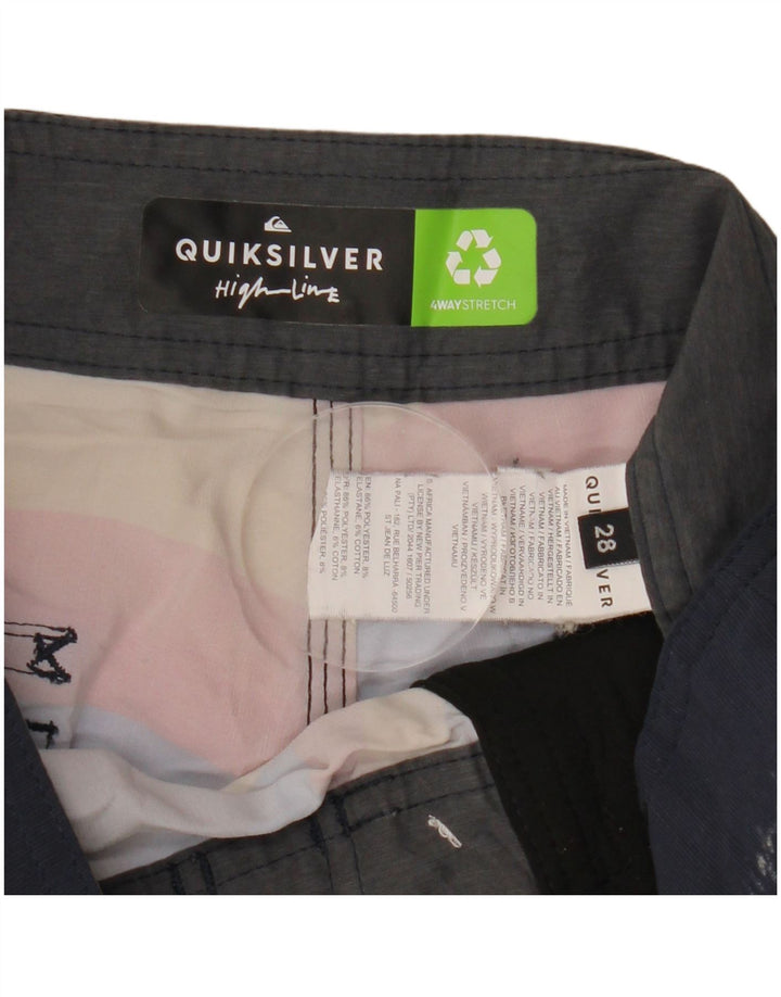 Quiksilver Badeshorts til mænd Små flerfarvet stribet polyester
