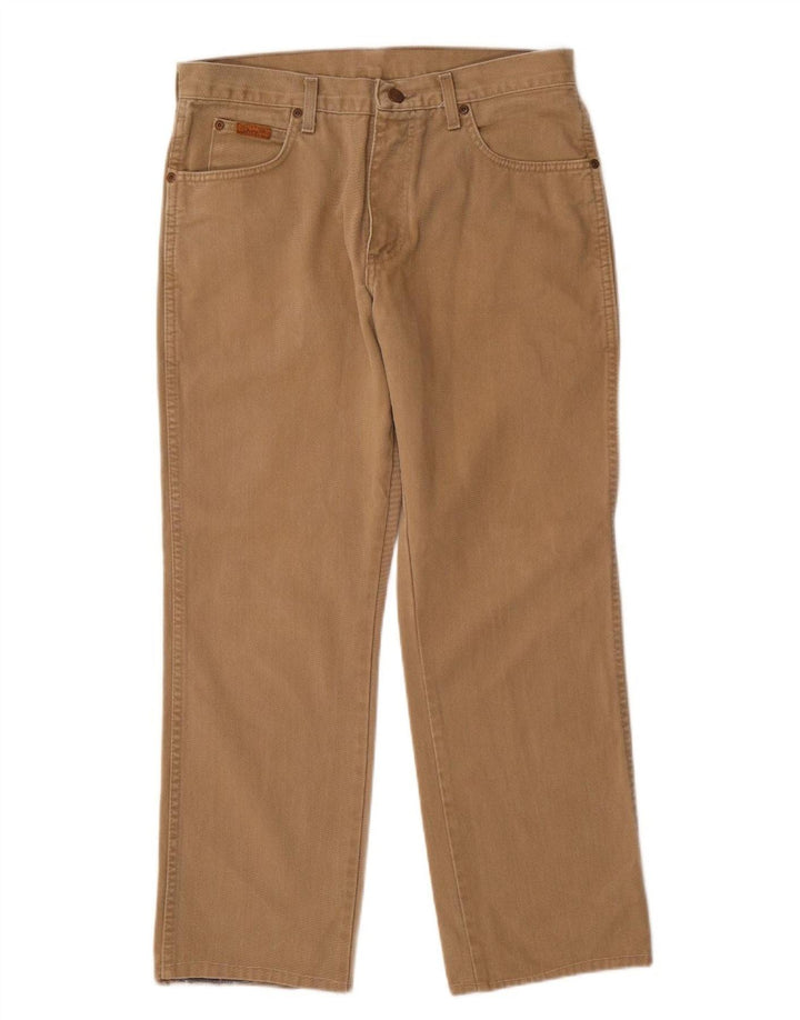 Wrangler Straight Jeans til mænd W30 L27 Beige