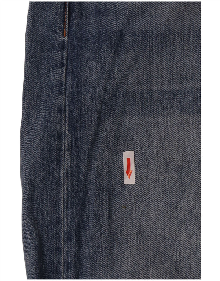 Levi's Herre 501 lige jeans W34 L32 blå bomuld