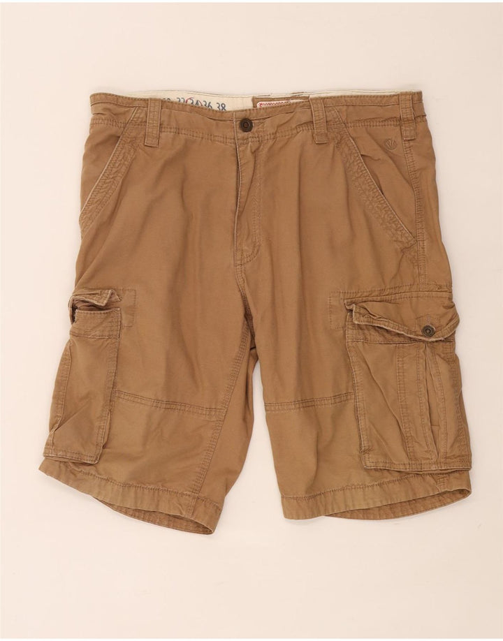 Fat Face Herre Cargo Shorts W34 Stor Brun Bomuld