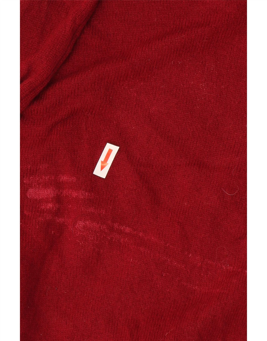 Marks & Spencer Herre V-hals sweater Medium Bourgogne uld