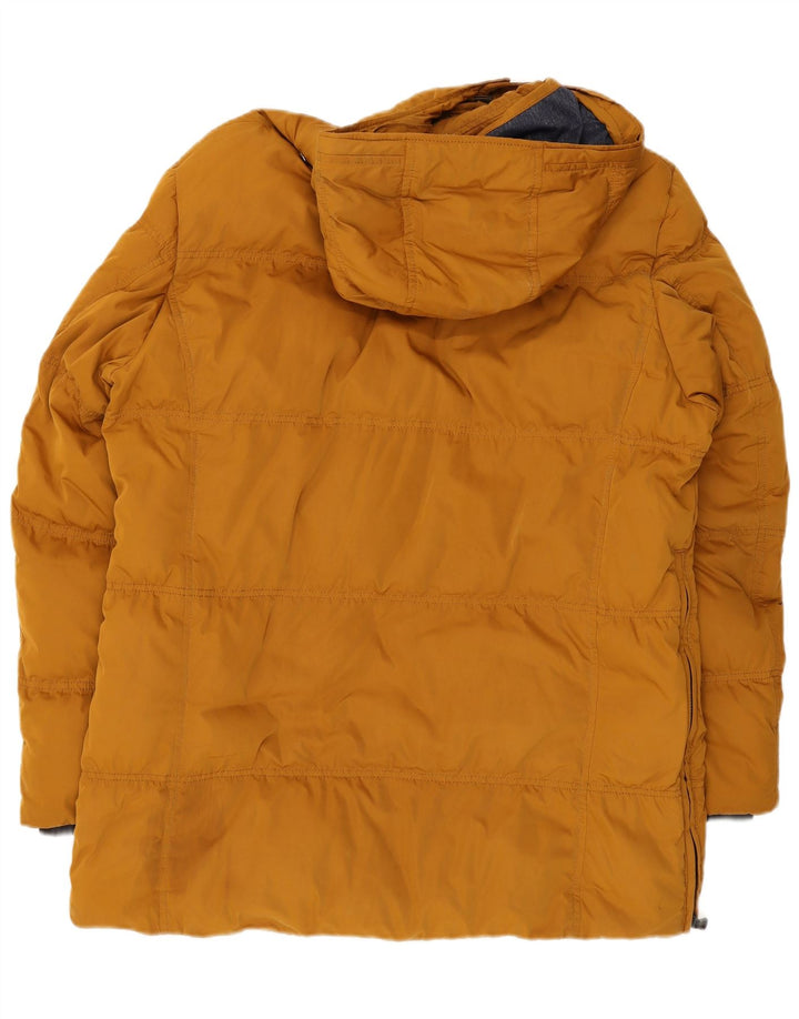 Hugo Boss Herre hættepolstret jakke UK 40 Large Yellow