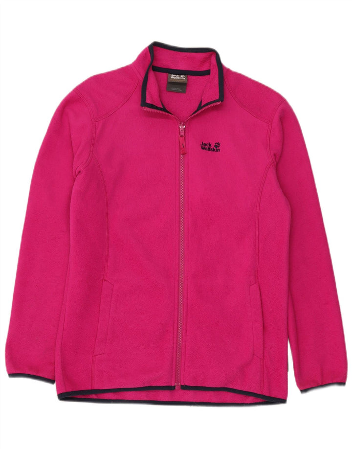 JACK WOLFSKIN Pige Fleecejakke 15-16 År Pink Polyester