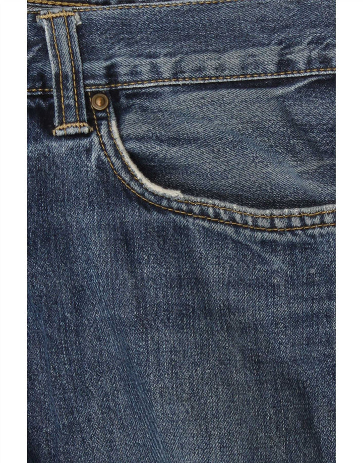 Carhartt Straight Jeans til mænd W34 L34 blå bomuld