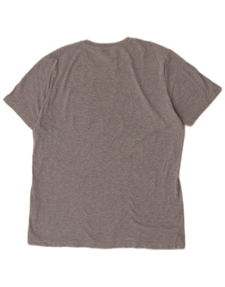 Crew Clothing Herre T-Shirt Top Medium Grey Bomuld