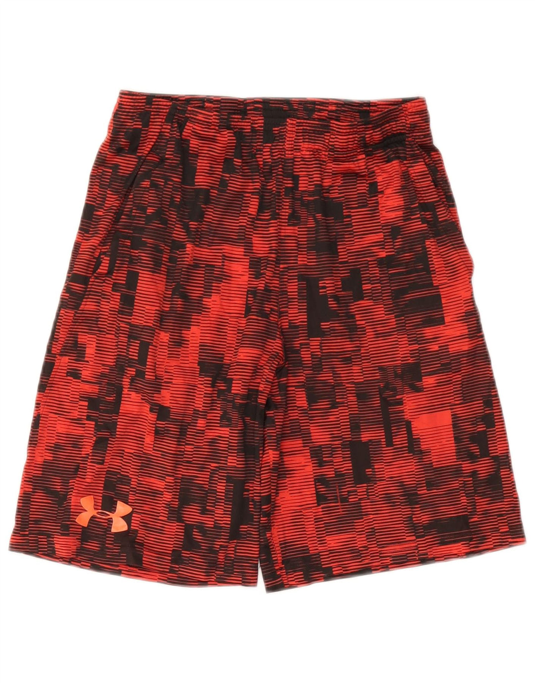 UNDER ARMOUR Drenge Heat Gear Sportsshorts 13-14 år XL Rød Geometrisk