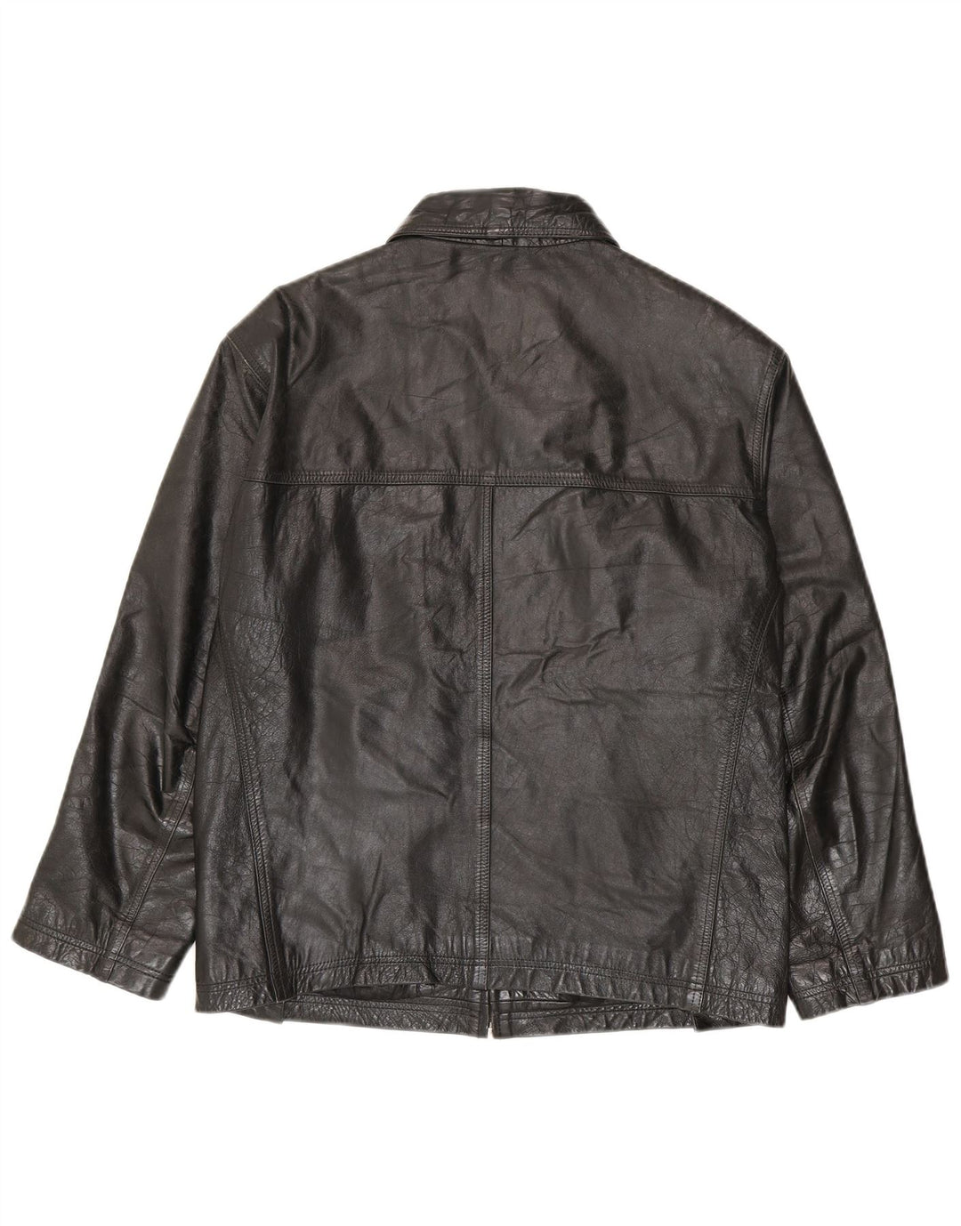 Vintage herre læderjakke UK 36 Small Black