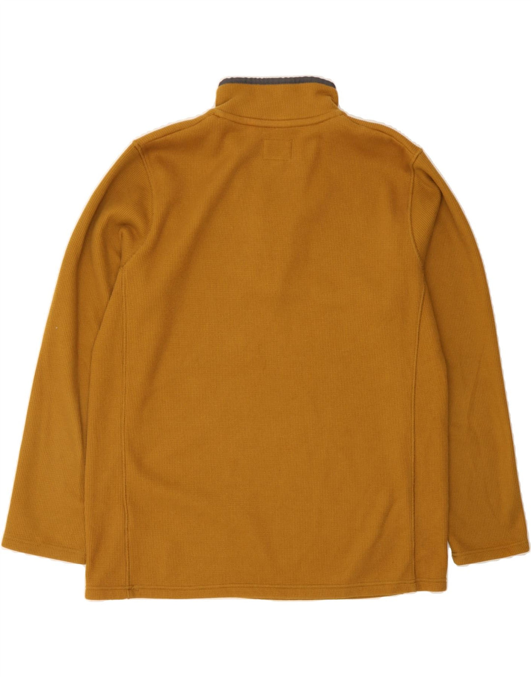 MOUNTAIN WAREHOUSE Mens Zip Neck Sweatshirt Jumper Large Brown Cotton Vintage Mountain Warehouse and Second-Hand Mountain Warehouse from Messina Hembry 