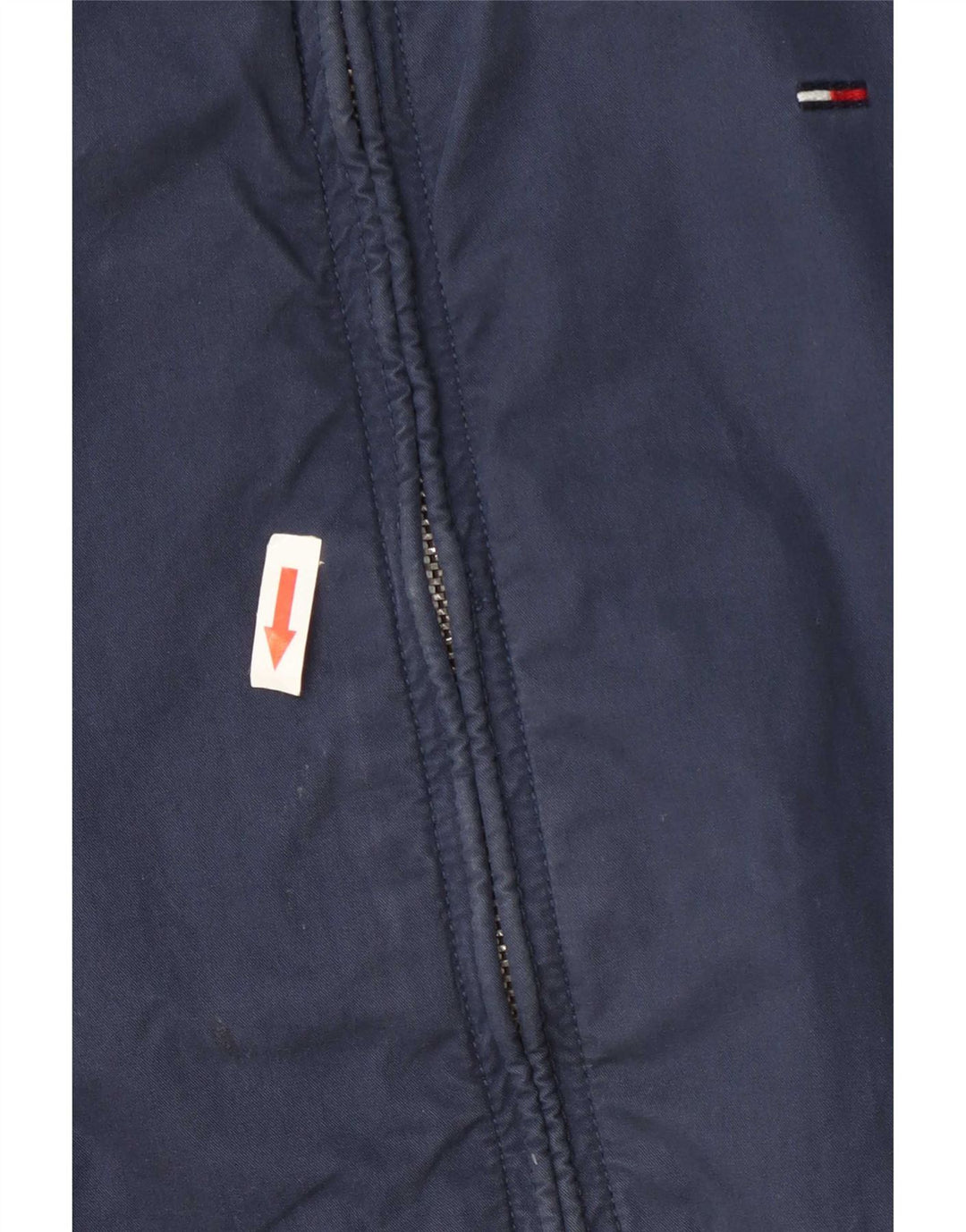 Tommy Hilfiger Herre Bomber Jacket UK 42 XL Navy Blue Bomuld
