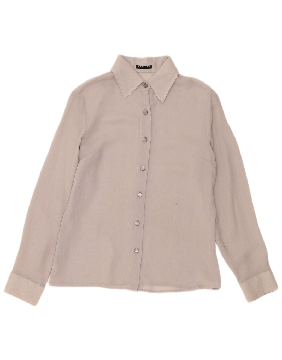 Sisley Dameskjorte UK 14 Medium Grå