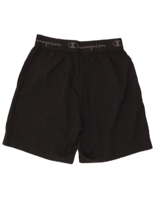Champion Herre grafiske sportsshorts Medium sort polyester