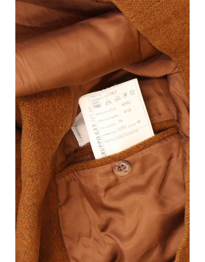Valentino Herre 2-knaps blazerjakke IT 54 2XL Brun Ny Uld