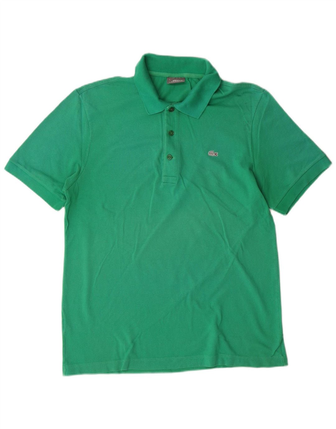 LACOSTE Poloshirt til mænd str. 5 Large Grøn bomuld
