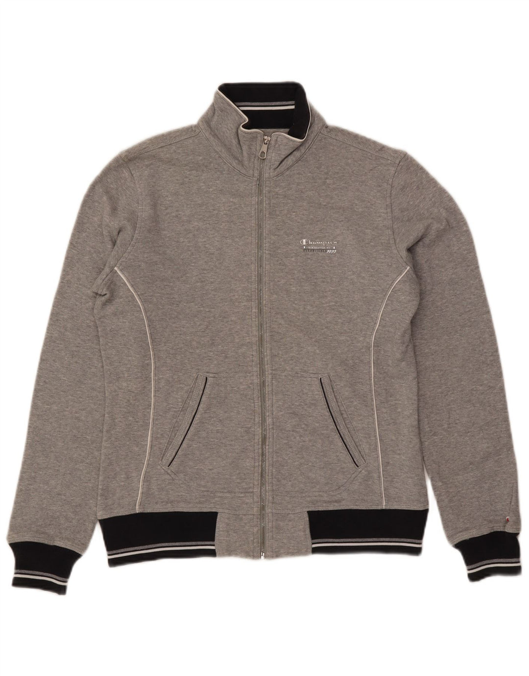 Champion Womens Heritage Fit Træningsdragt Topjakke UK 16 Large Grå