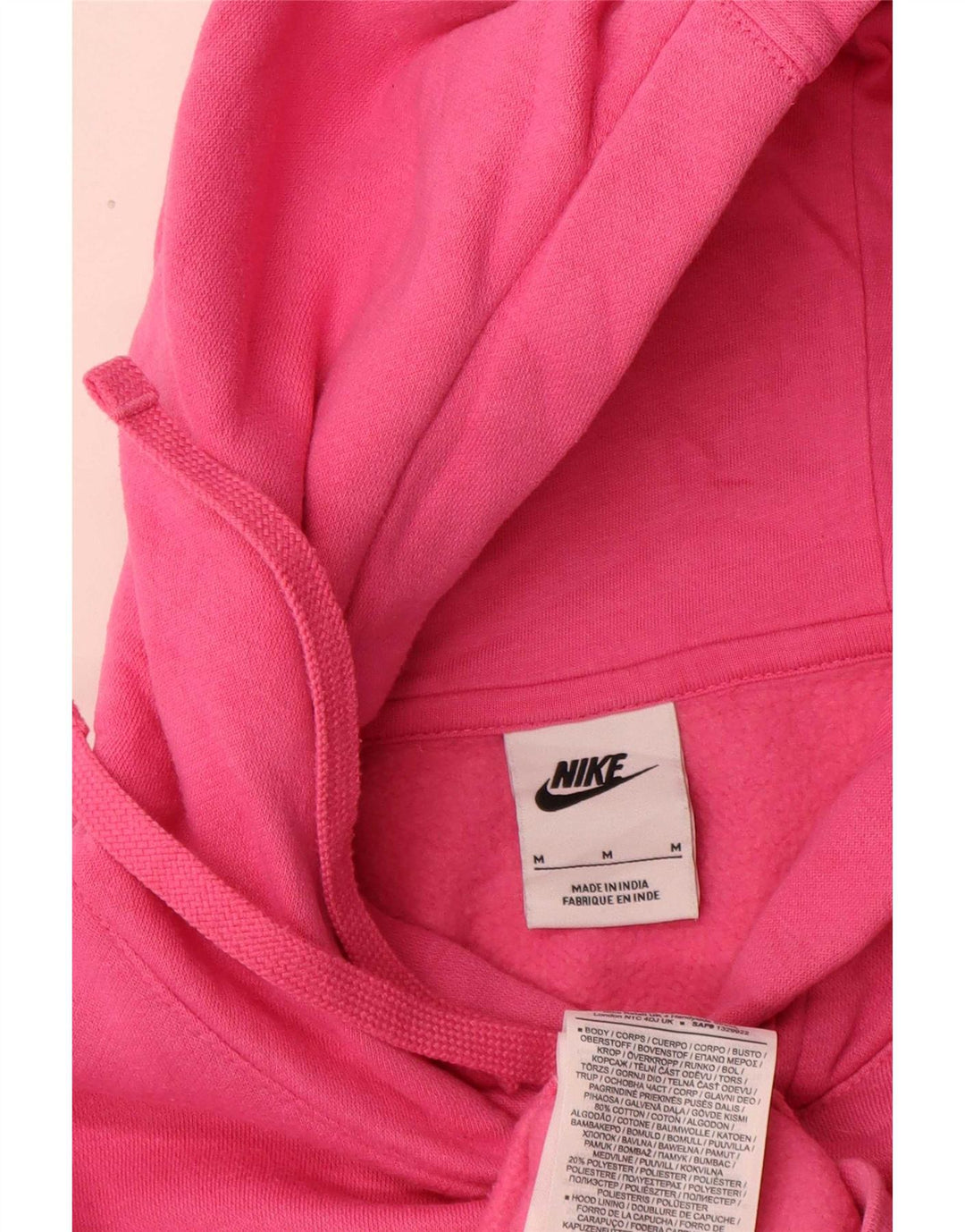 Nike Herre hættetrøje Jumper Medium Pink Bomuld