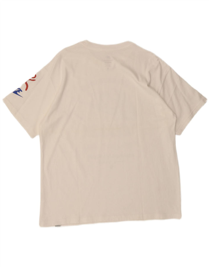 Nike Grafisk T-shirt top til mænd, stor hvid