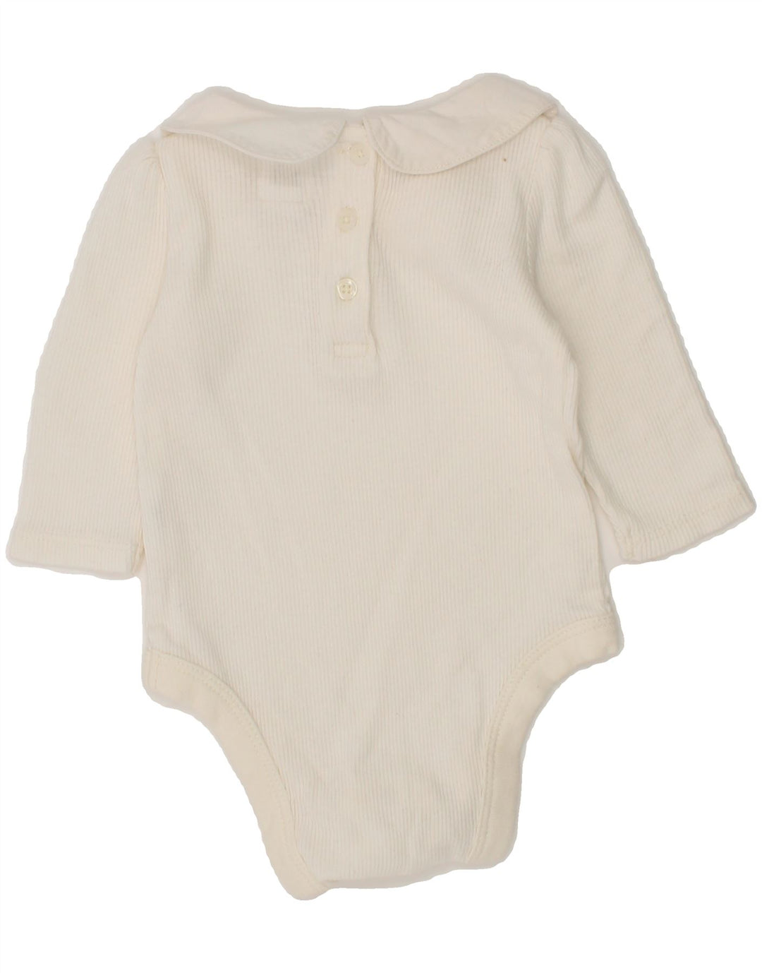 GAP Baby Girls Bodysuit 0-3 Months White Striped Vintage Gap and Second-Hand Gap from Messina Hembry 