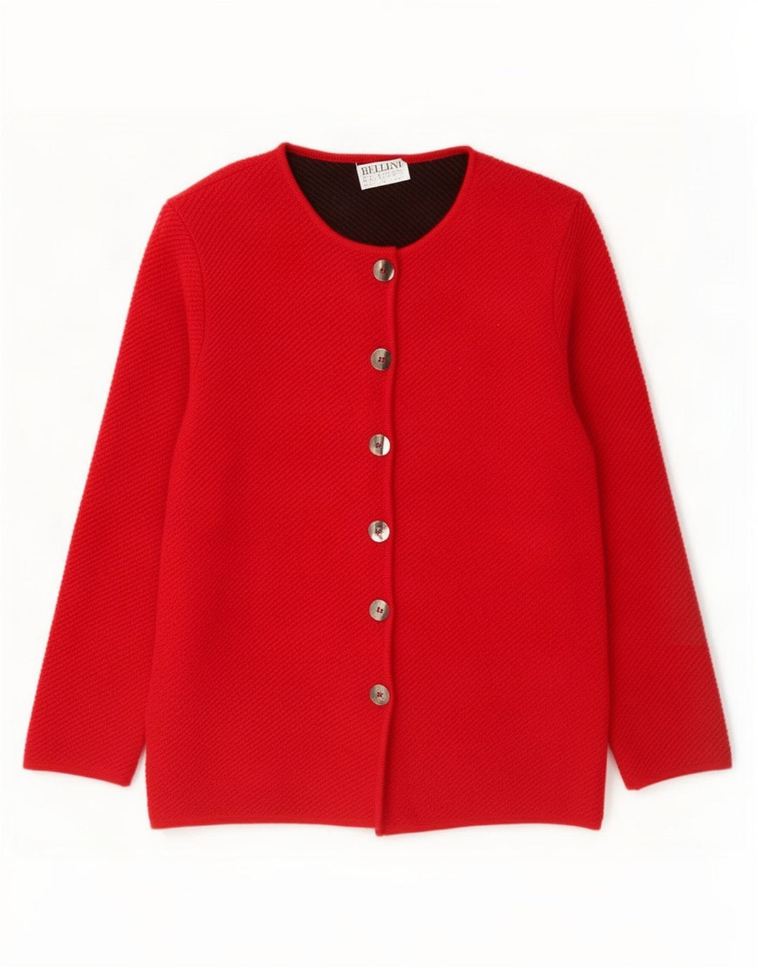 Bellini Dame Cardigan Sweater IT 48 XL Rød Uld