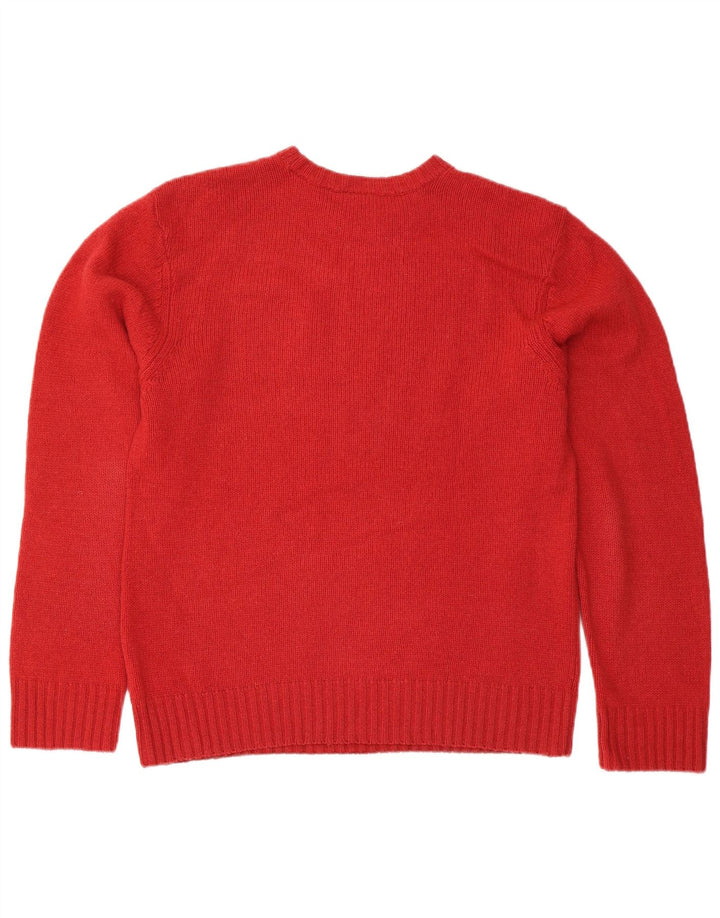 Timberland Herre Crew Neck trøje Sweater Stor rød uld