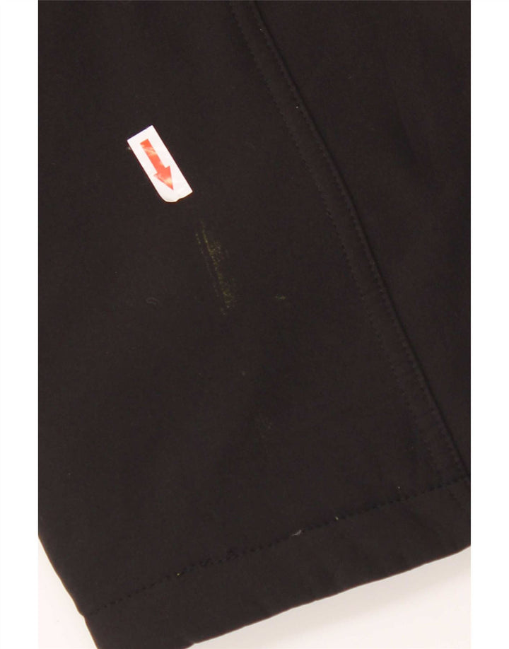 Regatta Herre Hooded Windbreaker Jacket UK 40 Large Black Polyester