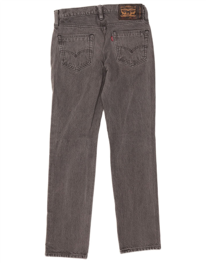 LEVI'S Herre 511 Slim Jeans W30 L32 Grå Bomuld