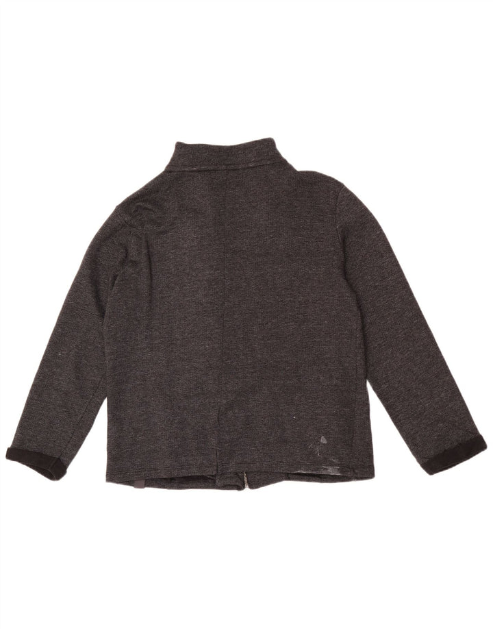Freddy Womens Oversized træningsdragt Topjakke UK 10 Small Grey Bomuld