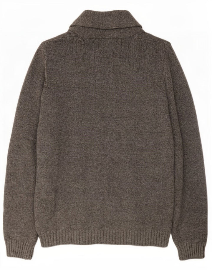 Woolrich Herre Cardigan Sweater XL Grå Cashmere