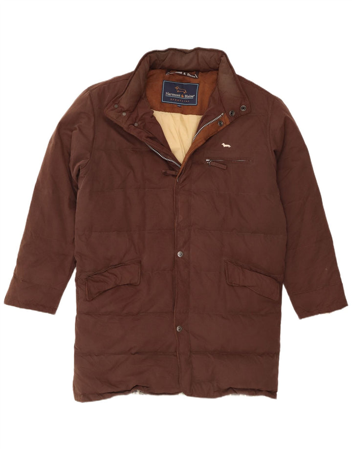 Harmont & Blaine Herre Polstret Frakke UK 44 2XL Brun Polyester