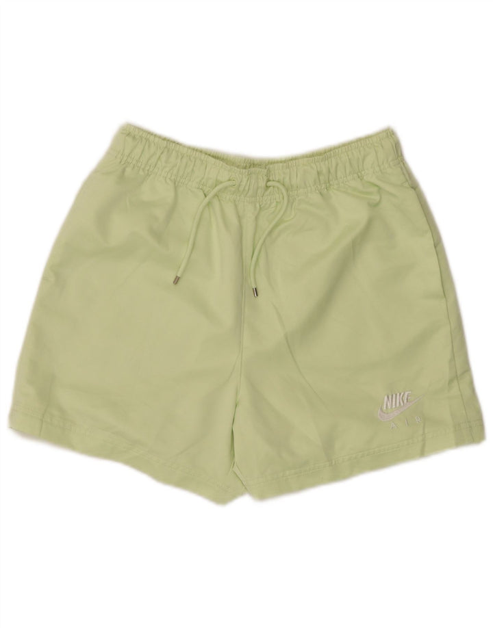 Nike sportsshorts til kvinder UK 10 Small Green Polyester