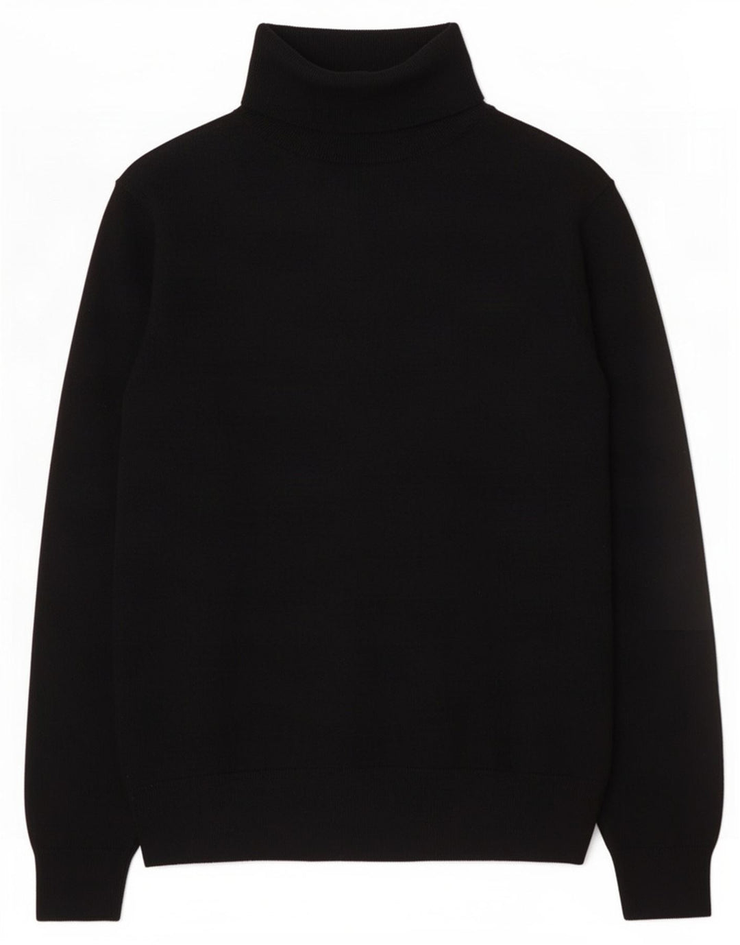 Marks & Spencer Womens Autograph Roll Neck Jumper Sweater UK 16 Large Black