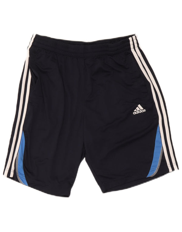 Adidas sportsshorts til kvinder Medium Marineblå Colourblock Polyester